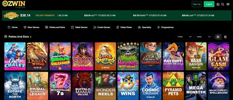 Introduction to ozwin casino