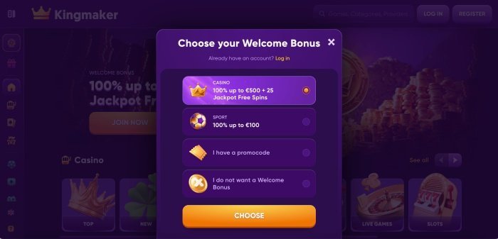 Uno sguardo a kingmaker casino online Uno sguardo a kingmaker casino online